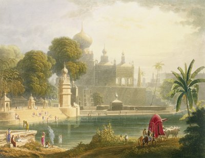 View of Sassoor in the Deccan, from Volume II of 